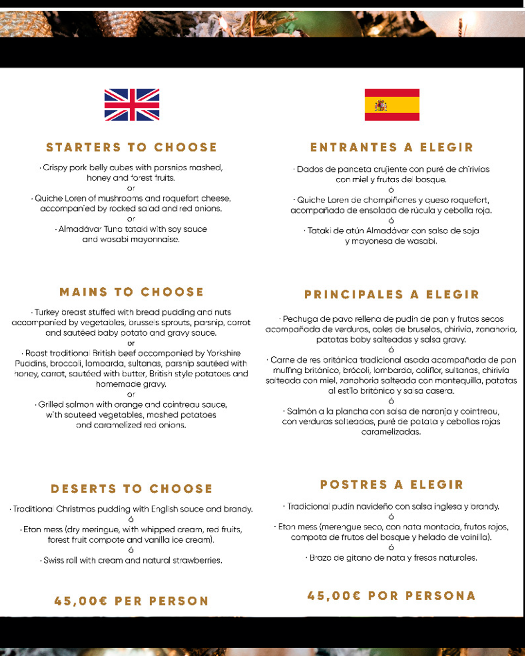 Menu Navidad 2